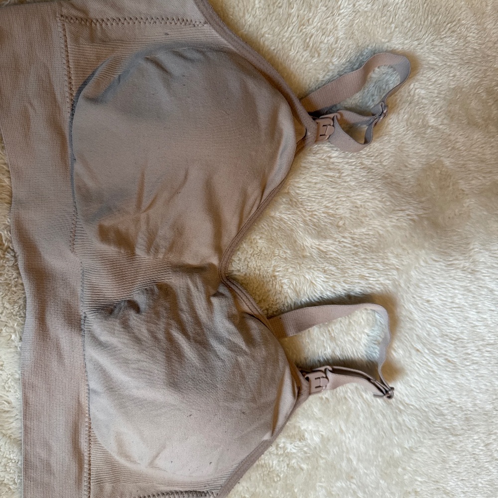 Nursing pumping bra